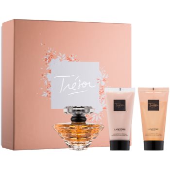 

Lancôme Trésor подарунковий набір II. Парфумована вода 50 ml + Молочко для тіла 50 ml + Гель для душу 50 ml