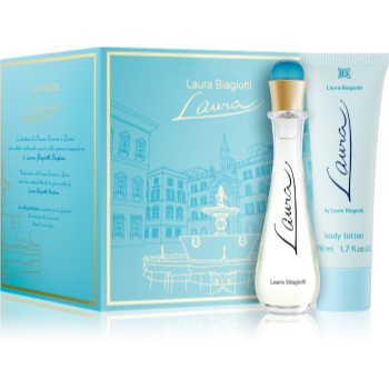 Laura Biagiotti Laura dárková sada III. toaletní voda 25 ml + tělový krém 50 ml