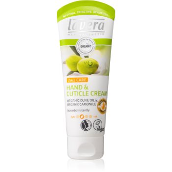 Lavera olive & camomile crema hranitoare pentru maini si unghii 2 in 1