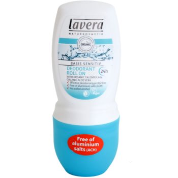 Lavera Basis Sensitiv Deodorant roll-on pentru piele sensibila