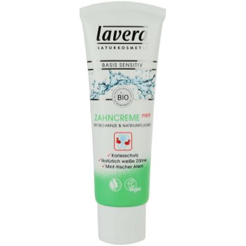Lavera Basis Sensitiv pasta de dinti cu menta