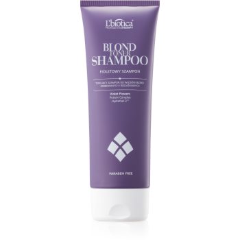 L’biotica professional therapy blond sampon tonifiant cu violete pentru par blond