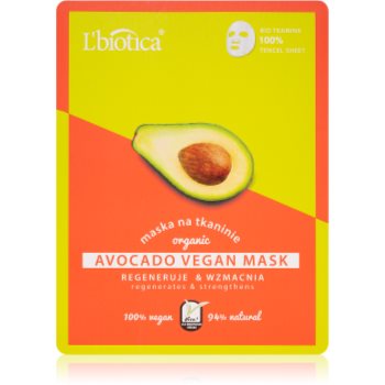 L’biotica vegan organic avocado masca pentru celule efect regenerator