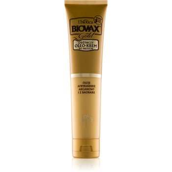 L’biotica biovax gold ulei crema pentru un aspect perfect al parului