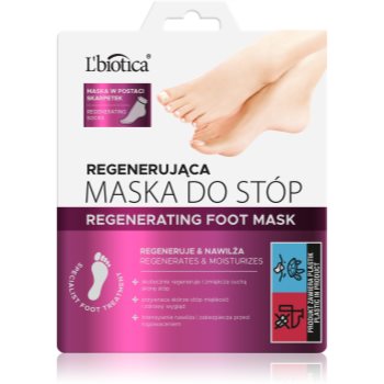 L’biotica masks masca regeneratoare pentru picioare sub formă de șosete