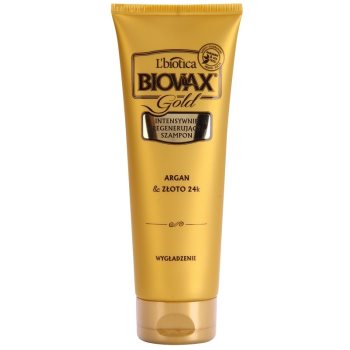 L’biotica biovax glamour gold sampon pentru regenerare cu ulei de argan