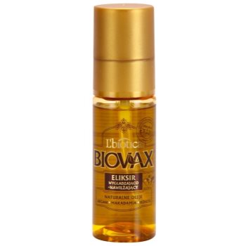 L’biotica Biovax Natural Oil ser hidratant si hranitor pentru un par stralucitor si catifelat
