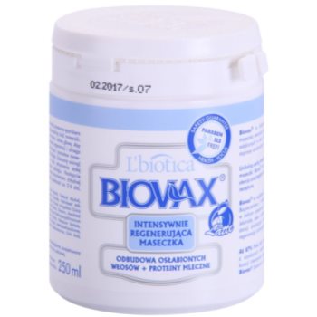 

L'biotica Biovax Weak Hair зміцнююча маска для слабкого волосся 250 мл