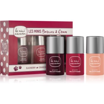 Le Mini Macaron Les Minis Berries & Cream set de cosmetice I. (pentru unghii) pentru femei