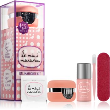 Le Mini Macaron Gel Manicure Kit Rose Creme set de cosmetice VI. (pentru unghii) pentru femei poza