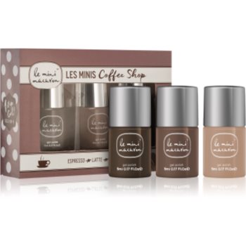 Le Mini Macaron Les Minis Coffee Shop set de cosmetice III. (pentru unghii) pentru femei