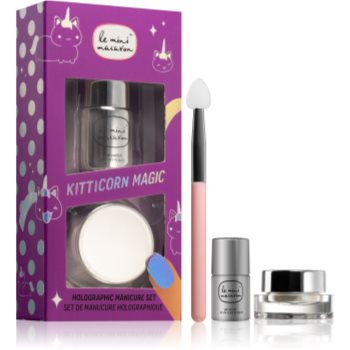 Le mini macaron kitticorn magic set de cosmetice xi. (pentru unghii) pentru femei