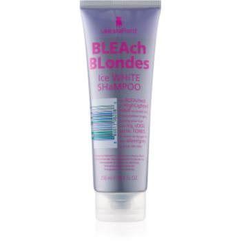 Lee stafford bleach blondes sampon argintiu neutralizeaza tonurile de galben
