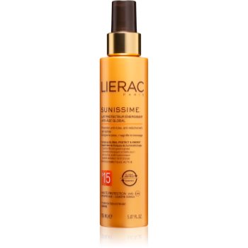 Lierac Sunissime loțiune protectoare energizantă anti-îmbătrânirea pielii SPF 15