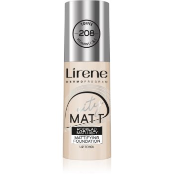 Lirene city matt make-up lichid matifiant cu efect de netezire