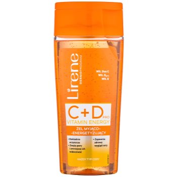 Lirene C+D Pro Vitamin Energy gel de curățare cu efect energizant