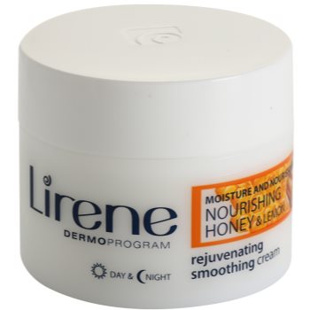 Lirene Moisture & Nourishment regenerare si netezire hidratanta cu miere si lamaie