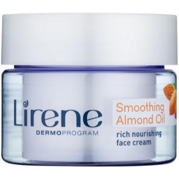 Lirene moisture & nourishment crema nutritiva de catifelare cu ulei de migdale