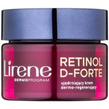 Lirene Retinol D-Forte 60+ cremă de noapte pentru fermitate cu efect de regenerare