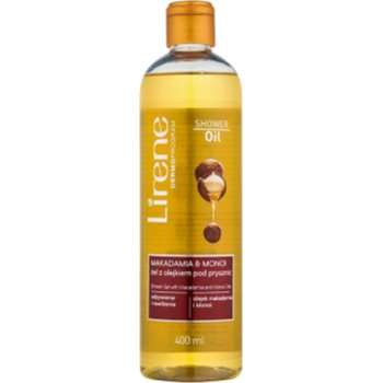 Lirene shower oil gel de duș cu ulei de macadamia și monoi