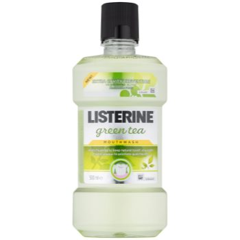 Listerine green tea apa de gura pentru a intari smaltul dintilor