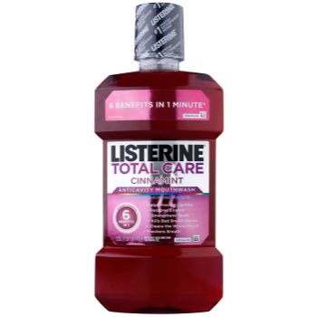 

Listerine Total Care Cinnamint рідина для полоскання ротової порожнини для комплексного захисту зубів 6 в 1 1000 мл