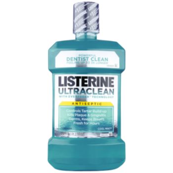 

Listerine Ultra Clean Cool Mint рідина для полоскання рота для свіжого подиху 1500 мл