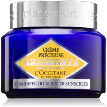 L’Occitane Immortelle Crema iluminatoare pentru fermitate SPF 20