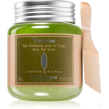 L’occitane verveine peeling corporal cu saruri