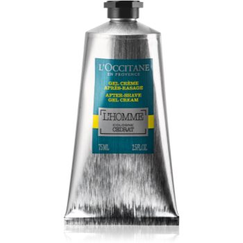 L’occitane homme crema gel pentru hidratare. after shave