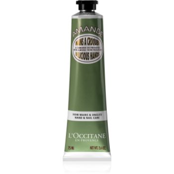 L’occitane amande delicious hands crema hidratanta si hranitoare pentru maini si unghii