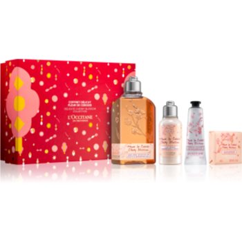 L’Occitane Fleurs de Cerisier set cadou Cherry Blossom (pentru femei) III