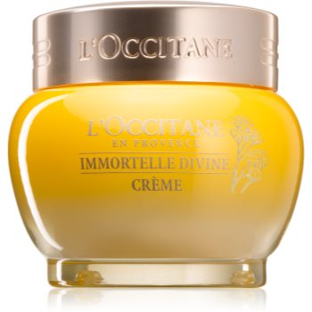 L’Occitane Immortelle Divine Crème crema de fata împotriva îmbătrânirii pielii