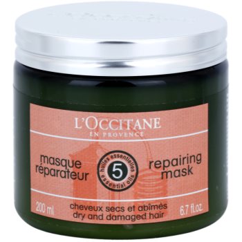 

L'Occitane Hair Care відновлююча та зволожуюча маска для волосся з бамбуковою олійкою 200 мл