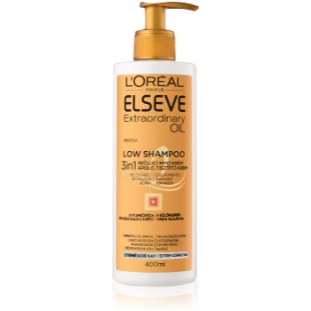 L’Oréal Paris Elseve Extraordinary Oil Low Shampoo cremă de spălat, pentru îngrijirea părului foarte uscat