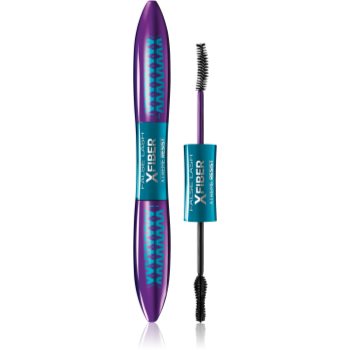 L’oréal paris false lash xfiber xtreme resist mascara 2-faze pentru volum, lungimea și separarea genelor rezistent la apa