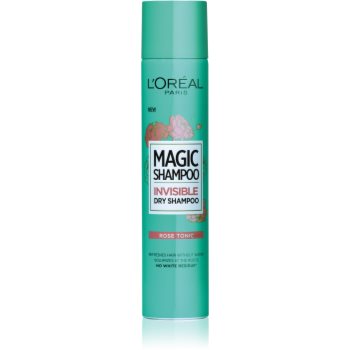 L’Oréal Paris Magic Shampoo Rose Tonic șampon uscat pentru volum, care nu lasă urme albe