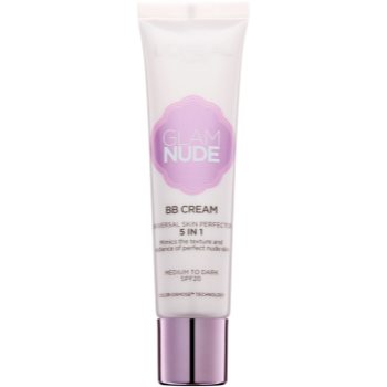 

L’Oréal Paris Glam Nude BB крем 5 в 1 SPF 20 відтінок Medium to Dark 30 мл