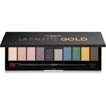 

L’Oréal Paris Color Riche La Palette Gold палітра тіней з дзеркальцем та аплікатором 7 гр