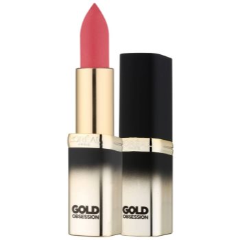 

L’Oréal Paris Color Riche Gold Obsession помада з золотом 24 карата відтінок Rose Gold 7 мл