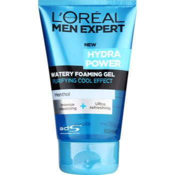 

L’Oréal Paris Men Expert Hydra Power очищуючий гель з охолоджуючим ефектом 100 мл