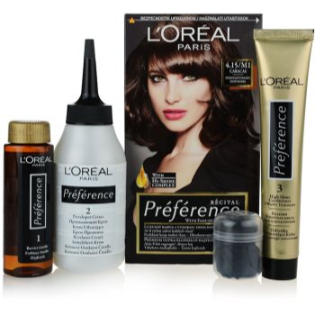 Fotografie L’Oréal Paris Préférence barva na vlasy odstín 4.15/M1 Caracas