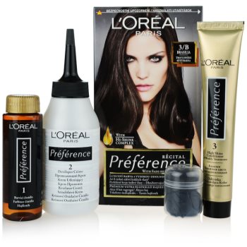 Fotografie L’Oréal Paris Préférence barva na vlasy odstín 3/B Brasilia