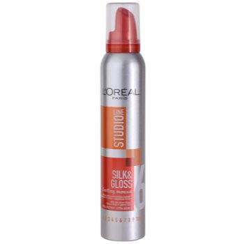 L’Oréal Paris Studio Line Silk&Gloss Curl Power spuma pentru formarea buclelor