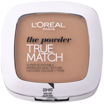 L’Oréal Paris True Match kompaktní pudr odstín 3D/3W Golden Beige 9 g