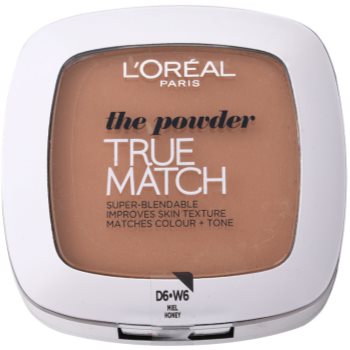 L’Oréal Paris True Match kompaktní pudr odstín D6/W6 Honey 9 g