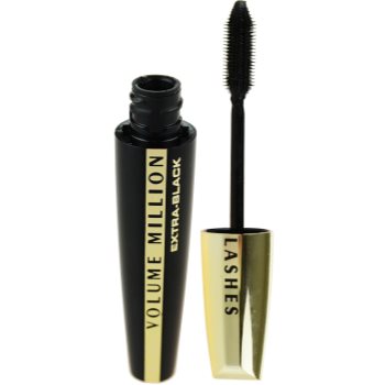 L’Oréal Paris Volume Million Lashes Extra Black řasenka pro prodloužení a zahuštění řas odstín Black 9 ml