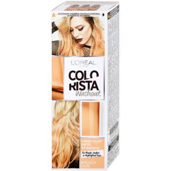 

L’Oréal Paris Colorista Washout тимчасова фарба для волосся для волосся відтінок Peach 80 мл