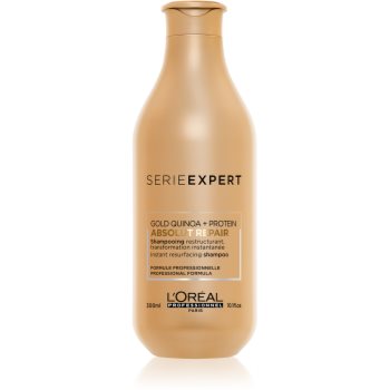 L’oréal professionnel serie expert absolut repair gold quinoa + protein sampon pentru regenerare pentru par foarte deteriorat