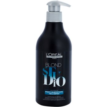 L’oréal professionnel blond studio post lightening sampon pentru par decolorat si evidențiat